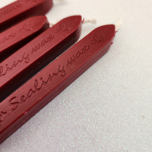 Red Sealing Wax Stick With Wick 