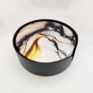 Marble Pattern Coasters