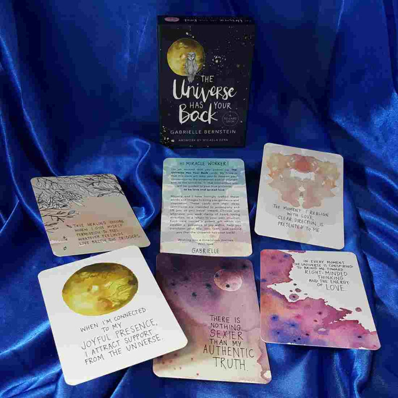 The Universe Has Your Back Card Deck (52 cards and guide book) – Inspire Me  Online