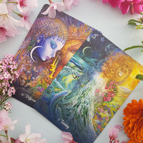 Gratitude Oracle Cards (55 cards and guide book) Inspire Me Online