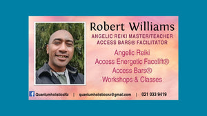 Robert Williams  |  Angelic Reiki Master/Teacher, Access Bars® Facilitator