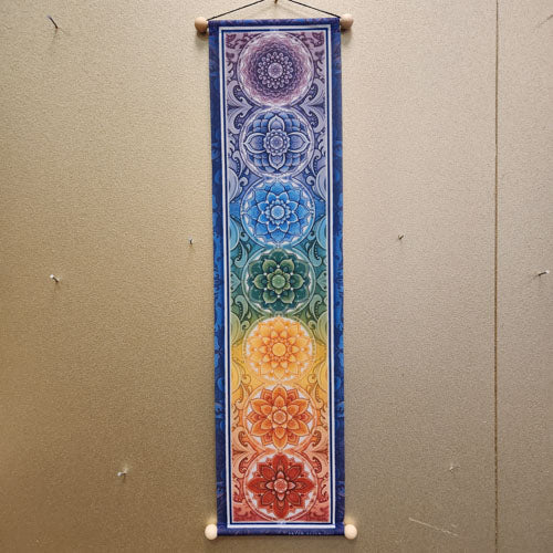 Chakra Prana Affirmation Banner (approx. 60x15cm)