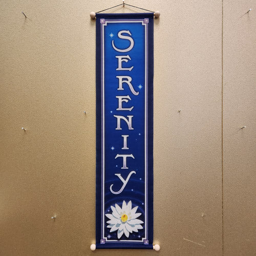 Serenity Affirmation Banner (approx. 60x15cm)