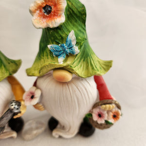 Standing Flower Gnome