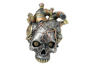 Steampunk Skull Aorta (approx. 17x15cm)