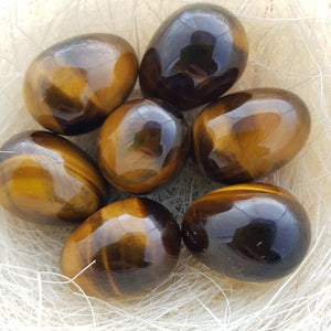 Gold Tiger's Eye Egg