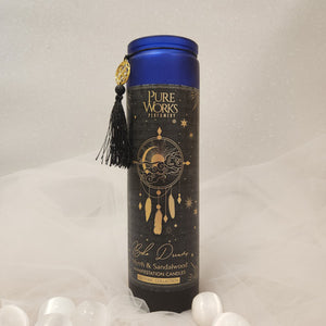 Boho Dreams | Myrrh & Sandalwood | Manifestation Candle | Calming Energy | 65hr