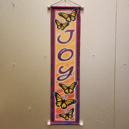 Joy Butterfly Affirmation Banner (approx. 60x15cm)