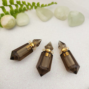 Smoky Quartz Keepsake Pendant