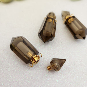 Smoky Quartz Keepsake Pendant