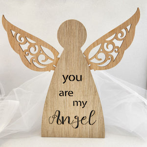 You Are My Angel LED Angel Plaque