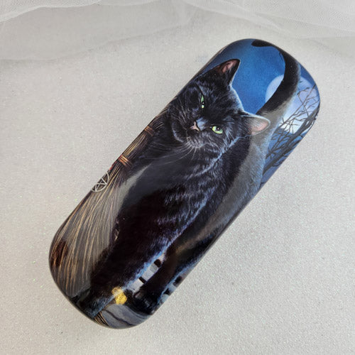 Brush With Magick Glasses Case with Cleaning Cloth by Lisa Parker