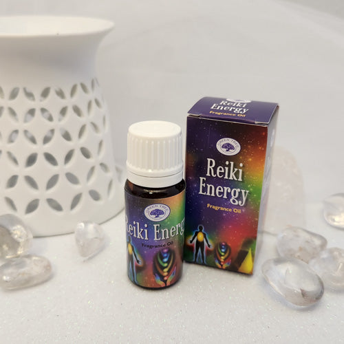 Reiki Energy Fragrance Oil for Oil Burners (Green Tree 10ml)