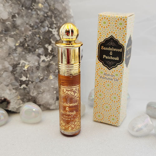 Sandalwood & Patchouli Roll-on Perfume Oil (Kamini 8.5ml)