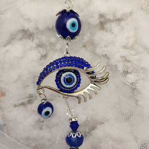 Blue Eye aka Evil Eye Hanging with Prism