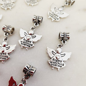 Angels Watching Over Me Charm/Pendant/Crafting