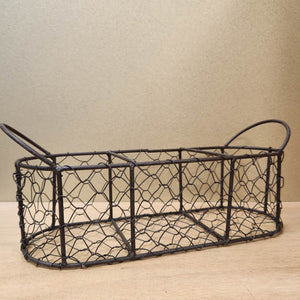 Wire Basket with Handles