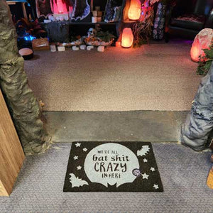 Bat Sh** Crazy Doormat