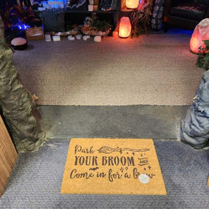 Park Your Broom Doormat