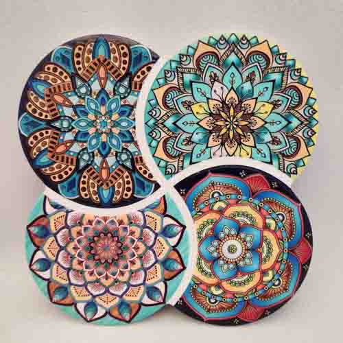 Mandala Trivet (approx. 20cm)