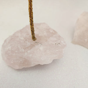 Rose Quartz Tree on Rose Quartz Base (assorted. approx. 13.5-17.7x12.4-13.6cm)