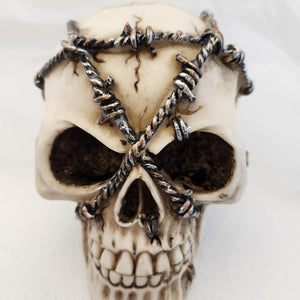 Skull with Wire