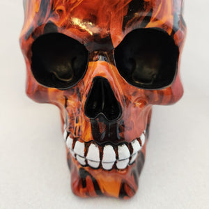 Skull with Flames