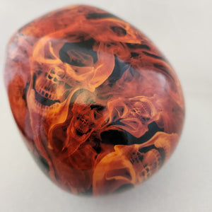 Skull with Flames