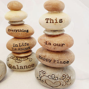 Inspirational Stack of Rocks