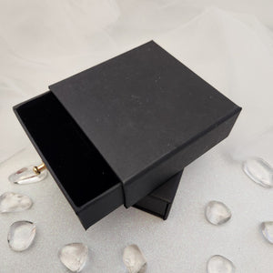 Black Jewellery Gift Box with Drawer