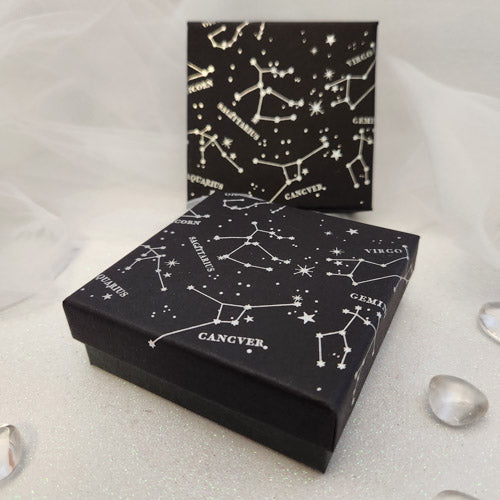 Black Constellation Jewellery Gift Box (suitable for earrings, ring & pendant)