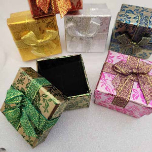 Sparkly Gift Box with Bow