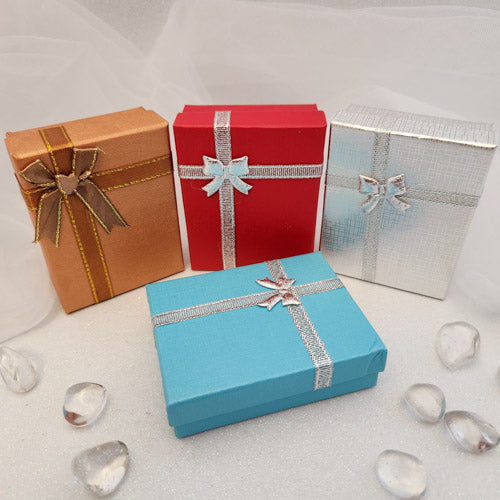 Gift Box with Bow (assorted colours)