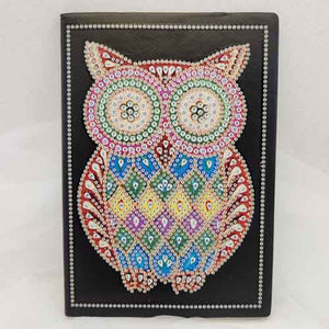 DIY Diamond Art  Owl Note Book Kit