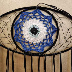 Blue Eye aka Evil Eye Dream Catcher