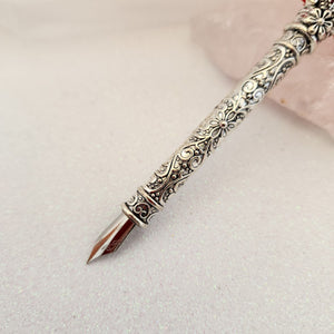 Red Feather Calligraphy Dip Pen