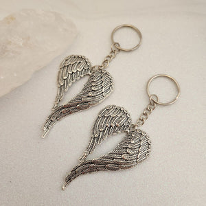 Angel Wings Keyring