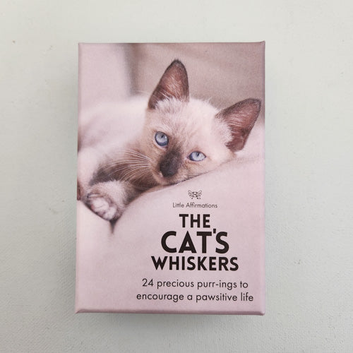 A Little Box of The Cat's Whiskers Affirmation Cards (24 precious purr-ings to encourage a pawsitive life)
