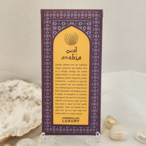 Oud Arabia Hand Rolled Luxury Incense from India