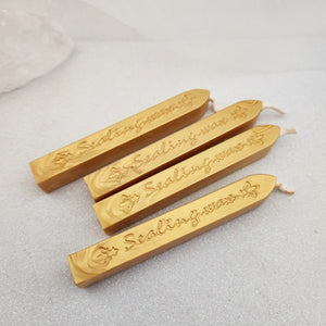 Gold Sealing Wax Stick with Wick
