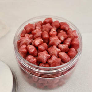 Wax Seal Particles in Container