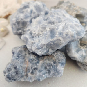 Blue Calcite Rough Rock