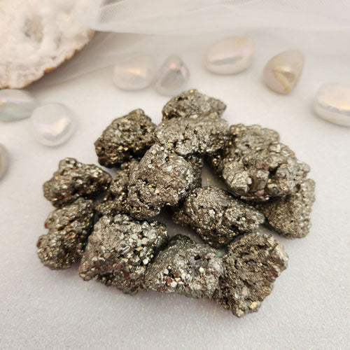 Pyrite Rough Rock (assorted. approx. 2.7-4.2x2.1-3.3cm)