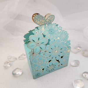 Butterfly & Flowers Sweet Love Cardboard Gift Box