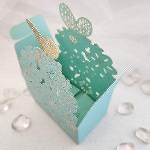 Butterfly & Flowers Sweet Love Cardboard Gift Box
