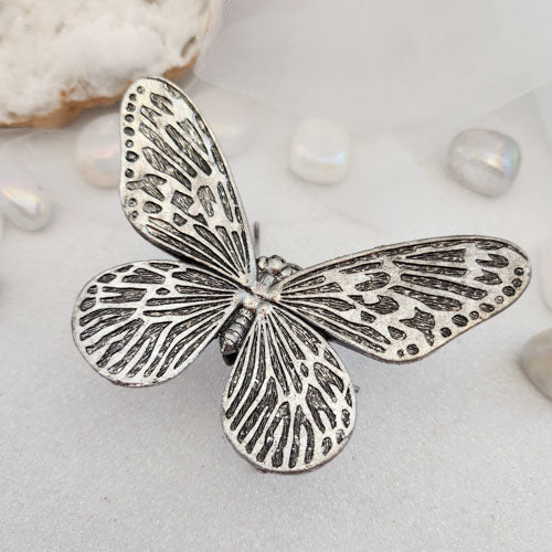 Silver Butterfly (can be wall mounted)