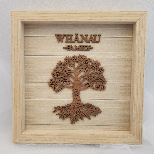 Whanau Plaque (approx. 20x20cm)