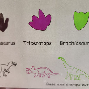 Triceratops Dinosaur Stamp