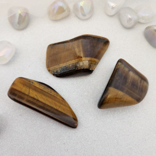 Gold Tiger's Eye Free Form (assorted. approx. 4.7-6.2x2-4cm)