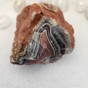 Red Agate Partially Polished Free Form